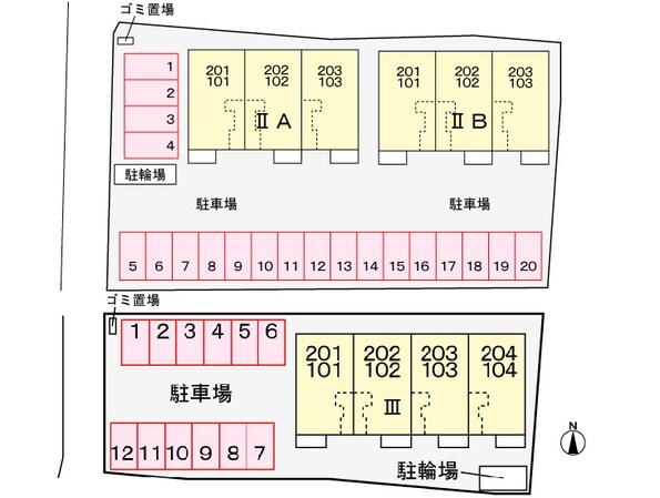 エベントⅢの物件外観写真